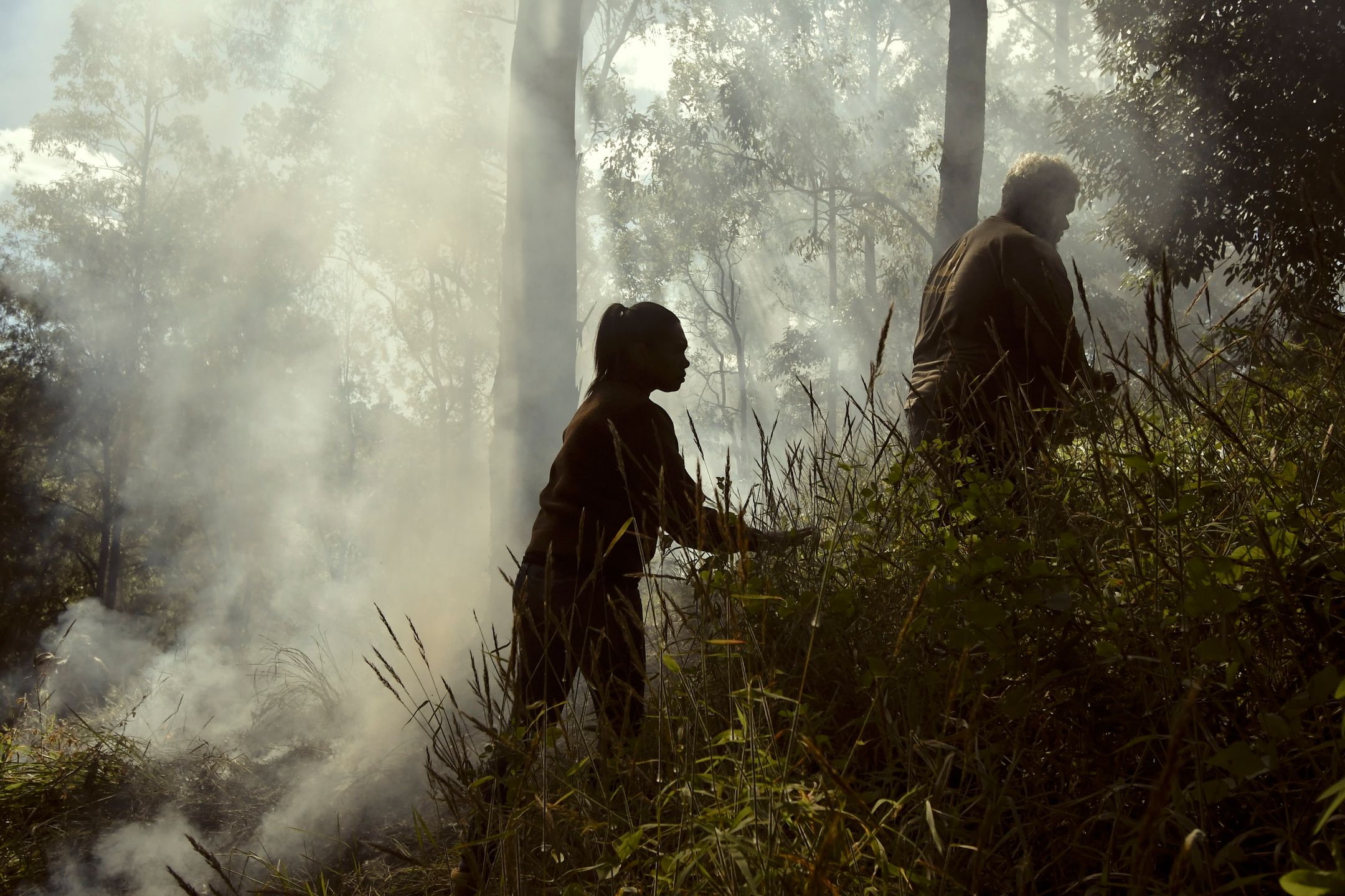 Young rangers caring for Country
