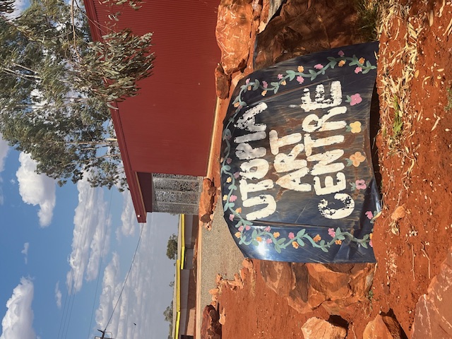 Utopic Art Centre building in Alice Springs