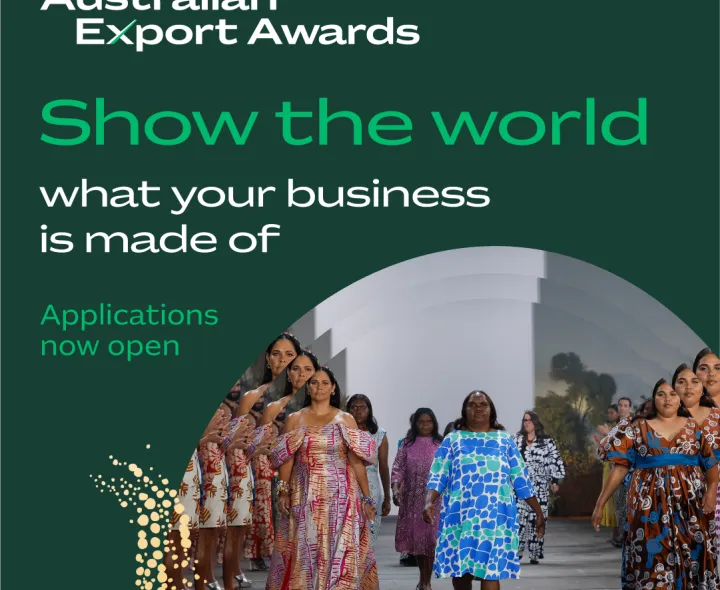 Australian Export Awards magazine cover