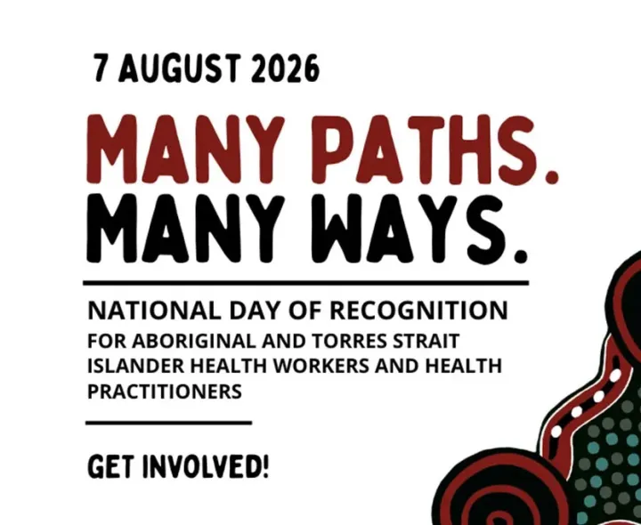 Many paths, many ways. National day of recognition for First Nations health workers and health practitioners