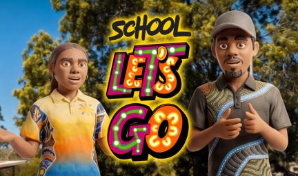 School Let's Go! artwork.